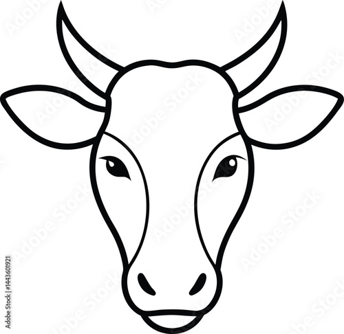 head of a cow
