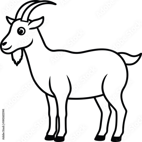goat vector illustration