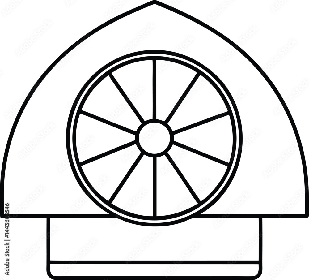 Obraz premium wheel of the car