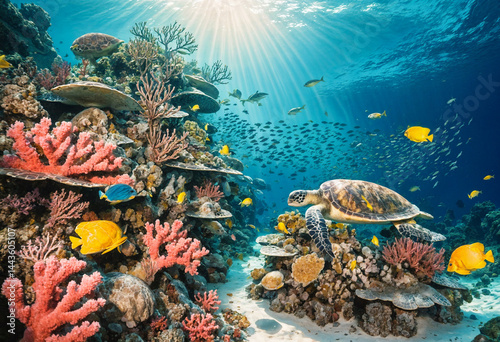 Plakat Coral Reefs 097