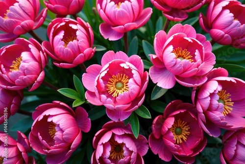 Bold, densely packed peonies in vibrant hues, repeating seamlessly , purple, design, floral design