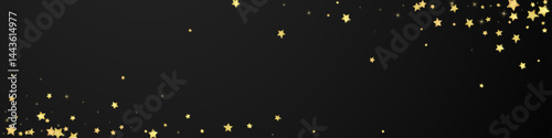 Wallpaper Mural Magic stars vector overlay.  Gold stars scattered Torontodigital.ca