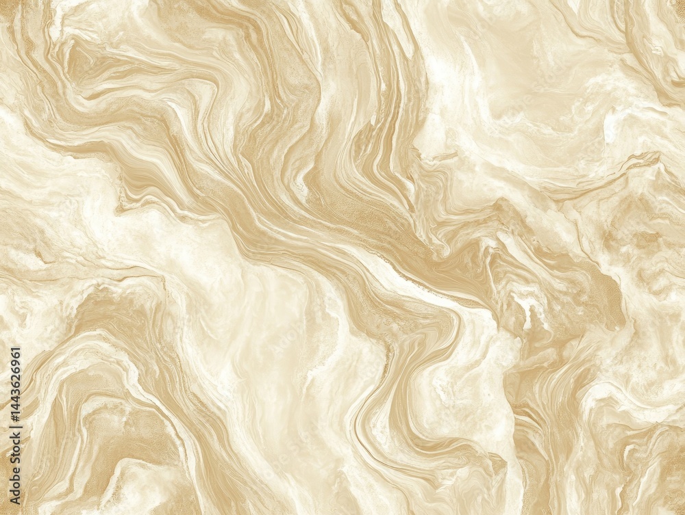 Beige marble-like abstract pattern. Smooth, flowing veins Beige marble-like abstract pattern. Smooth, flowing veins