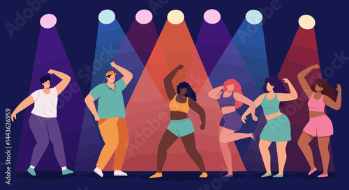 People dancing party music night club disco dance floor nightlife clubbing fun celebration entertainment 100
