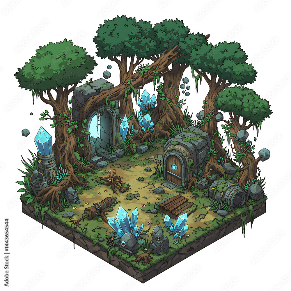 Fototapeta premium magical forest