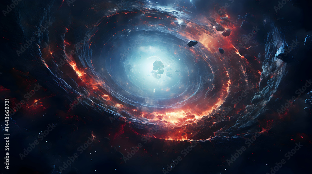 Obraz premium abstract space background