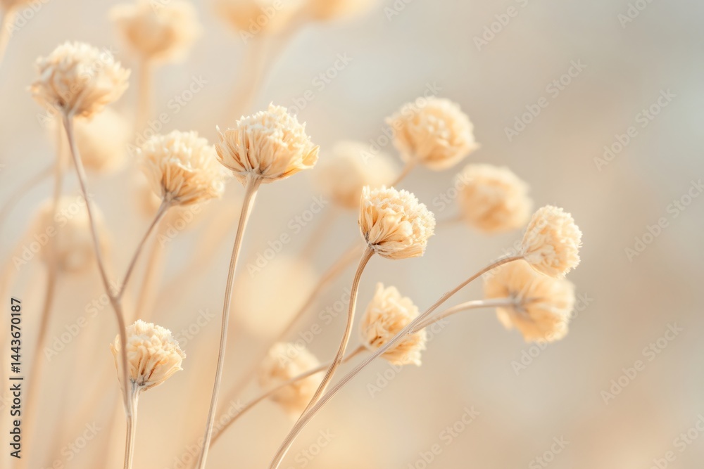 Delicate dried wildflowers in mocha mousse color 2025. Soft neutral tones for autumn decor. Nature-inspired design for rustic wedding, Thanksgiving greeting card, dried floral arrangement Delicate dried wildflowers in mocha mousse color 2025. Soft neutral tones for autumn decor. Nature-inspired design for rustic wedding, Thanksgiving greeting card, dried floral arrangement