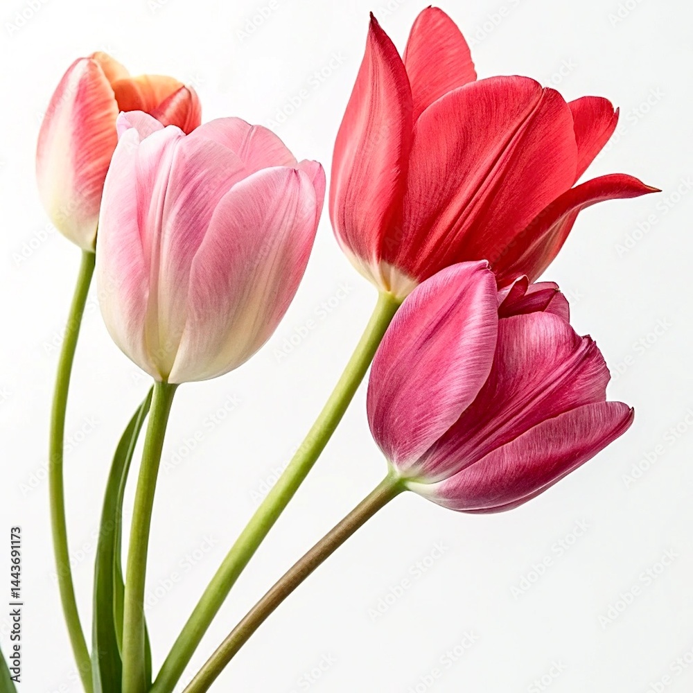 Fototapeta premium bouquet of tulips.mothers day