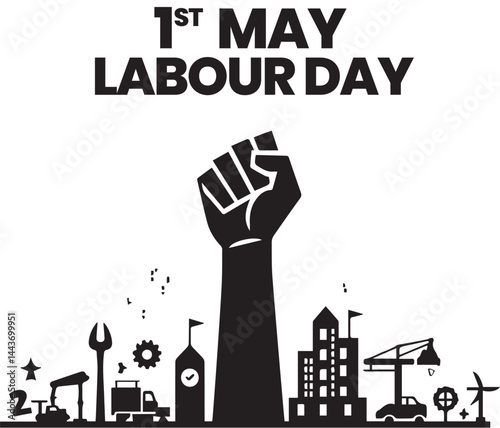 Labour Day Celebration A Collection of WorkerRelated Icons
