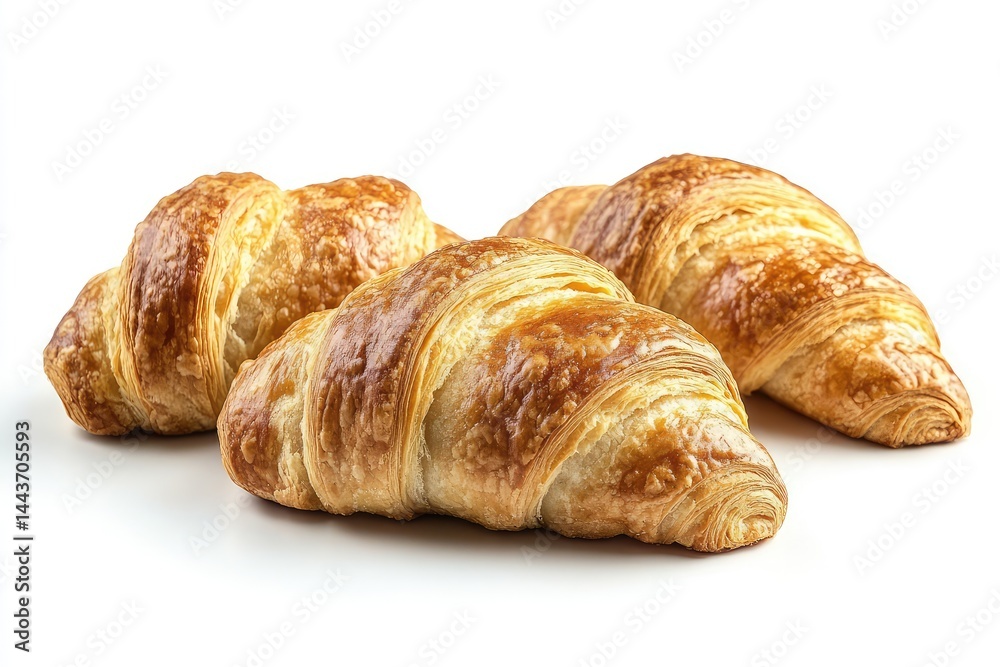 Pastry isolated on a plate with a white background. AI generated illustration. Pastry isolated on a plate with a white background. AI generated illustration.