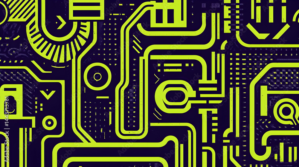 Abstract technology background, circuit board design, digital network, data flow, futuristic pattern, ideal for tech websites Abstract technology background, circuit board design, digital network, data flow, futuristic pattern, ideal for tech websites