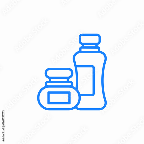 aftershave lotion icon sign vector