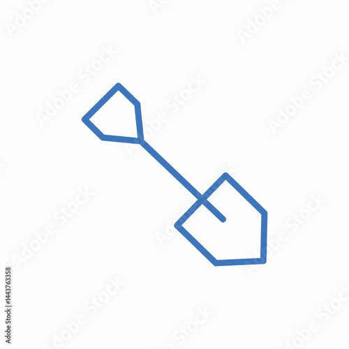 geometric object tool icon sign vector