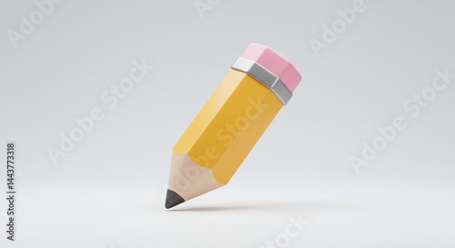 3D Render of a Pencil