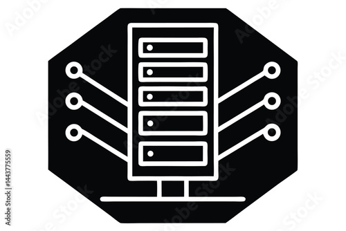 mainframe vector icon