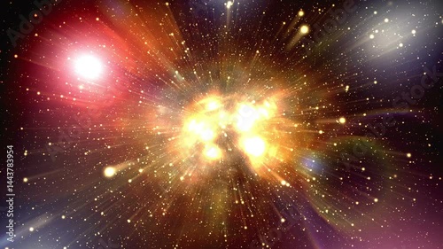Deep Space Background Video