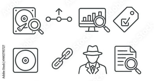 Man in a hat is looking at a computer monitor