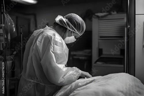 The process is silent, orderly with every injection, every stitch, carried out by the embalmer with full concentration and empathy. Here, between the stiff body and the departed soul, humanity lives
