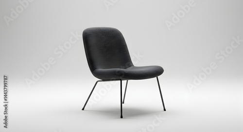 Modern Lounge Chair isolated on white background
