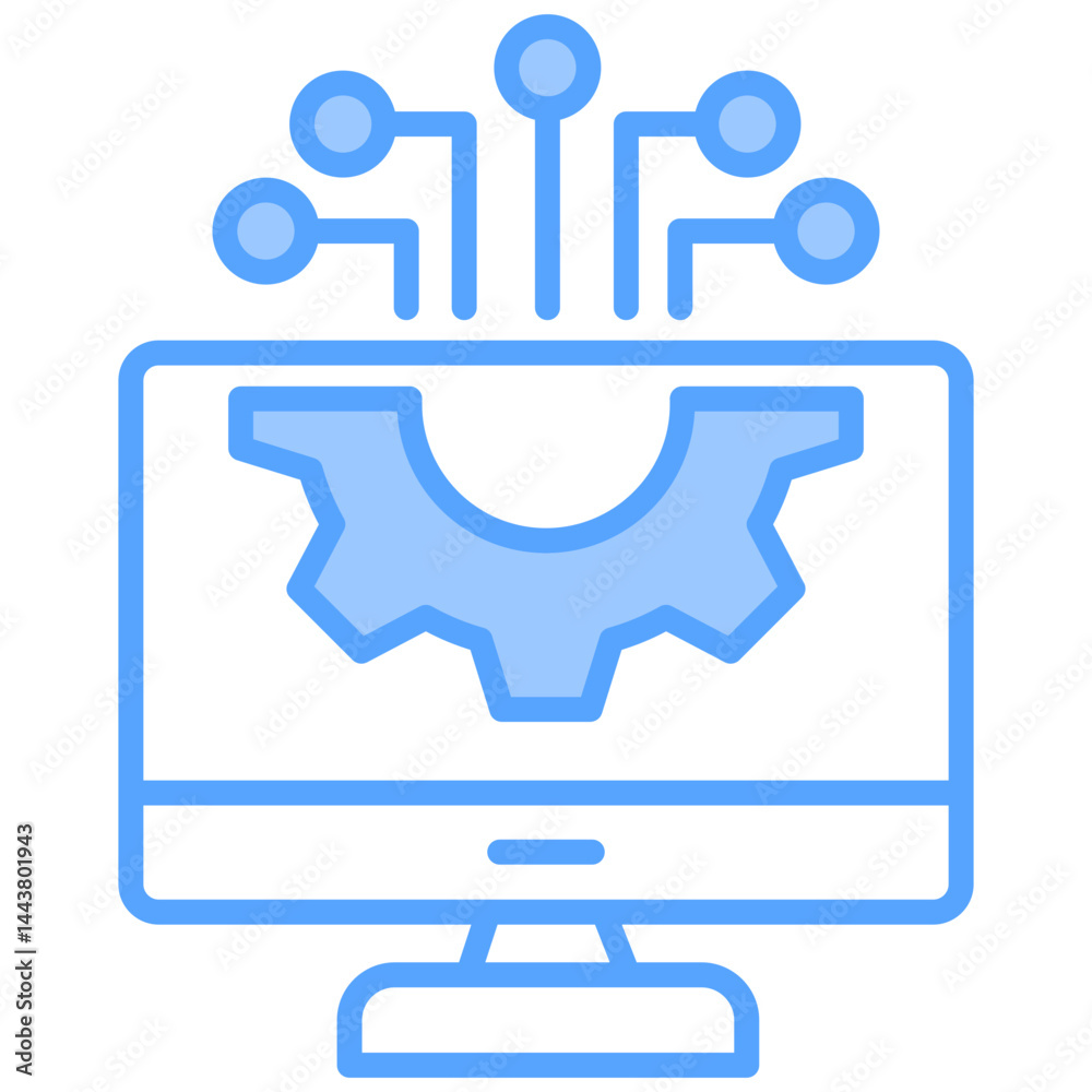 Obraz premium Information Tech icon 