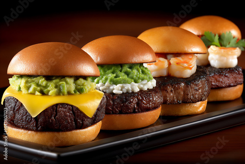 slider sampler diverse fillings