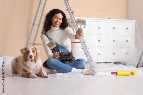 Happy female African-Americ...