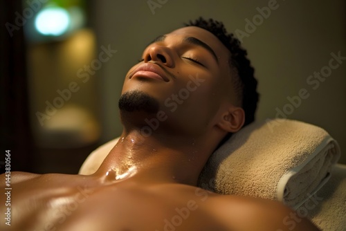 Professional massage services in the massage room