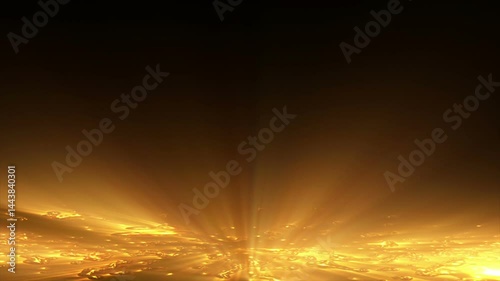 Futuristic Structures And Lights Background Video