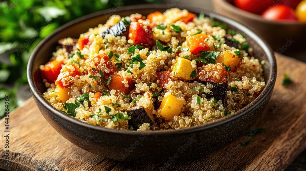 Delicious Quinoa Salad with Roasted Vegetables Delicious Quinoa Salad with Roasted Vegetables