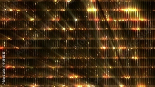 Golden Glowing Celebration Background Video