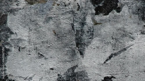 Gray And Dirty Wall Texture Video