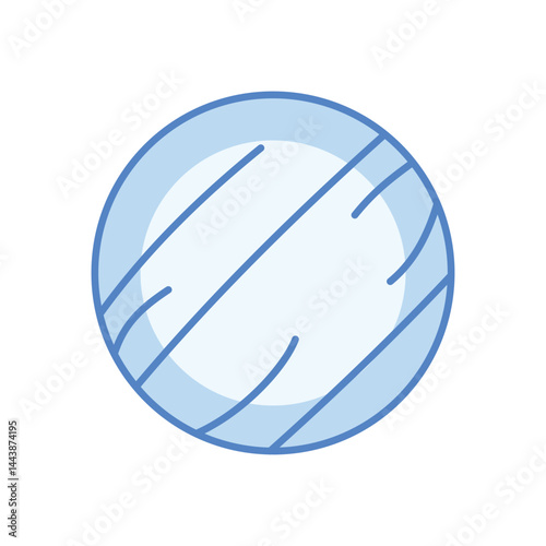 Neptune Icon vector stock illustration