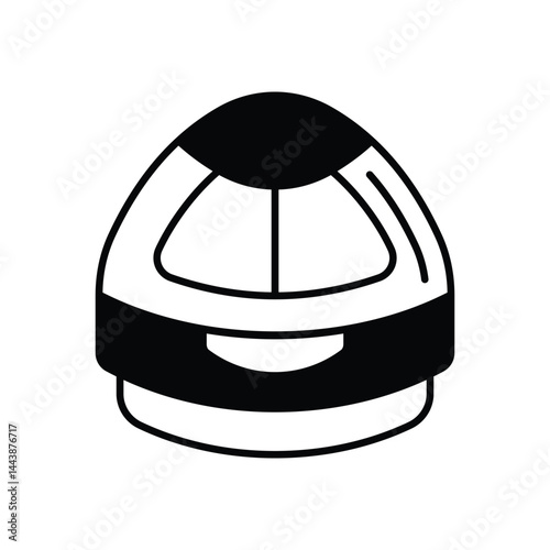 Space Capsule Icon vector stock illustration