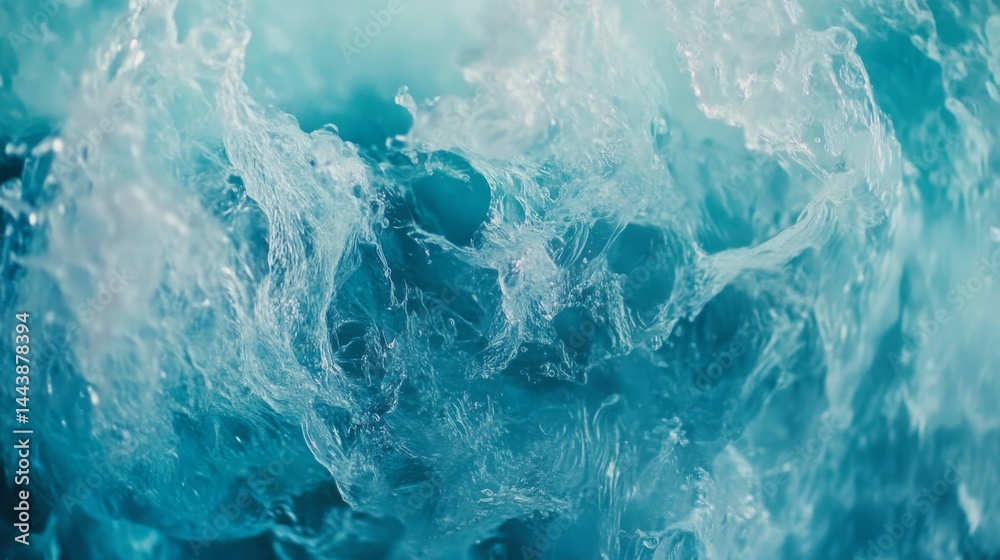 Obraz premium Stunning Abstract Ice Texture