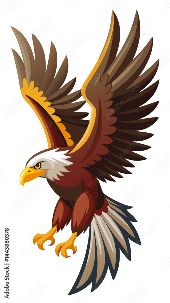 Obraz premium american bald eagle