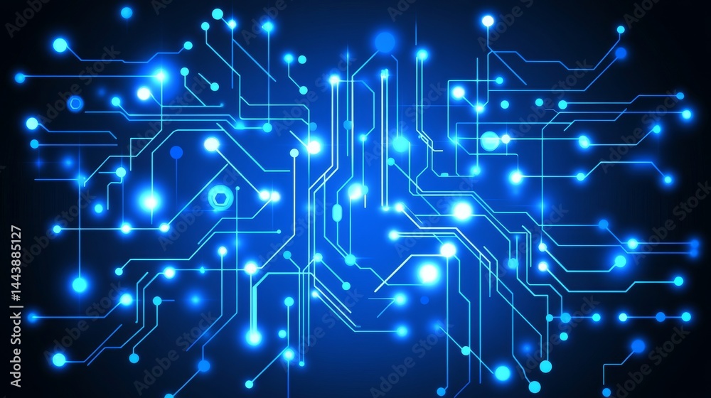 Fototapeta premium Abstract Circuit Board Design