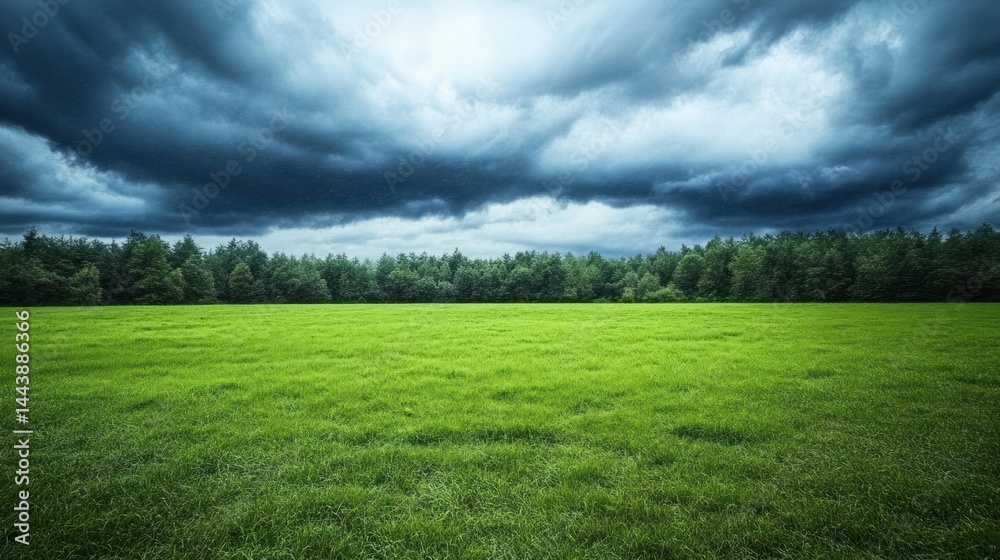 Stormy field Stormy field