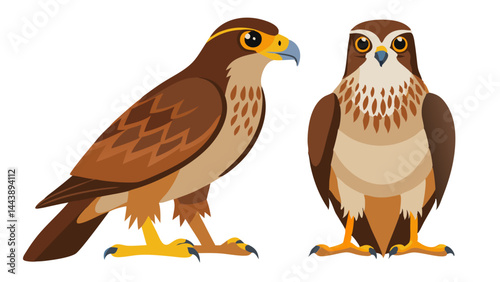 eagle isolated on white