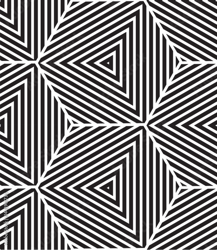 full print triangle vector