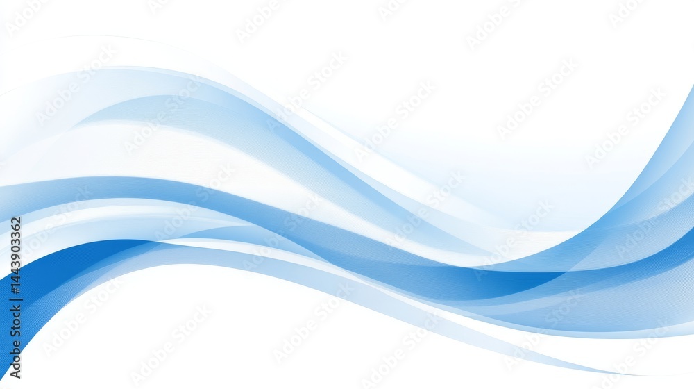 Abstract Blue Wave Background Design Abstract Blue Wave Background Design