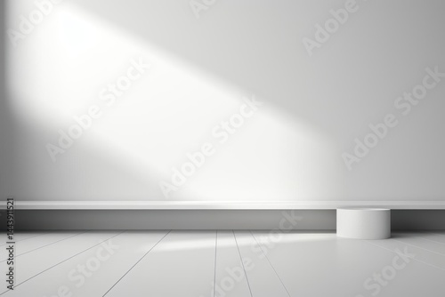 Wallpaper Mural Minimalist White Room Display. Torontodigital.ca