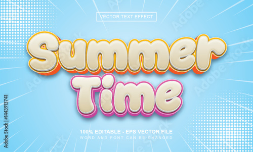 Summer time Text Effect