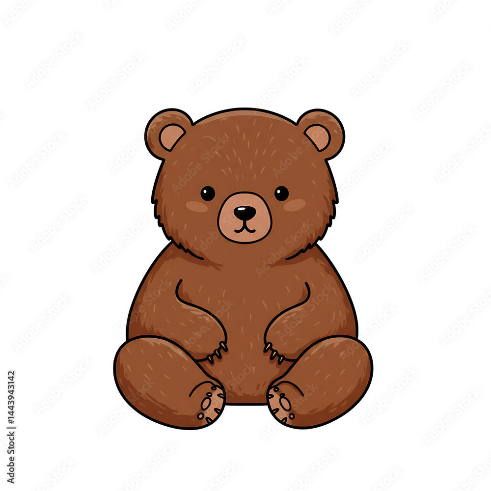 Obraz premium teddy bear cartoon