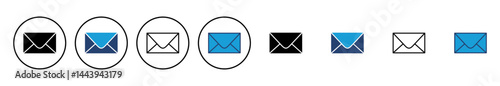 Mail icon vector. email icon vector. E-mail icon. Envelope illustration