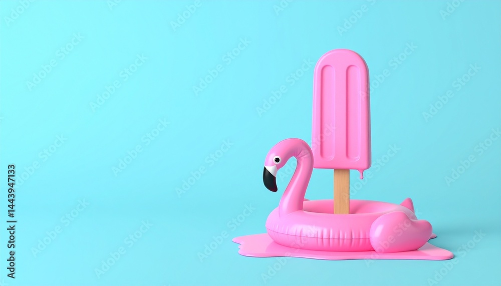 pink plastic toy on bkue pink plastic toy on bkue