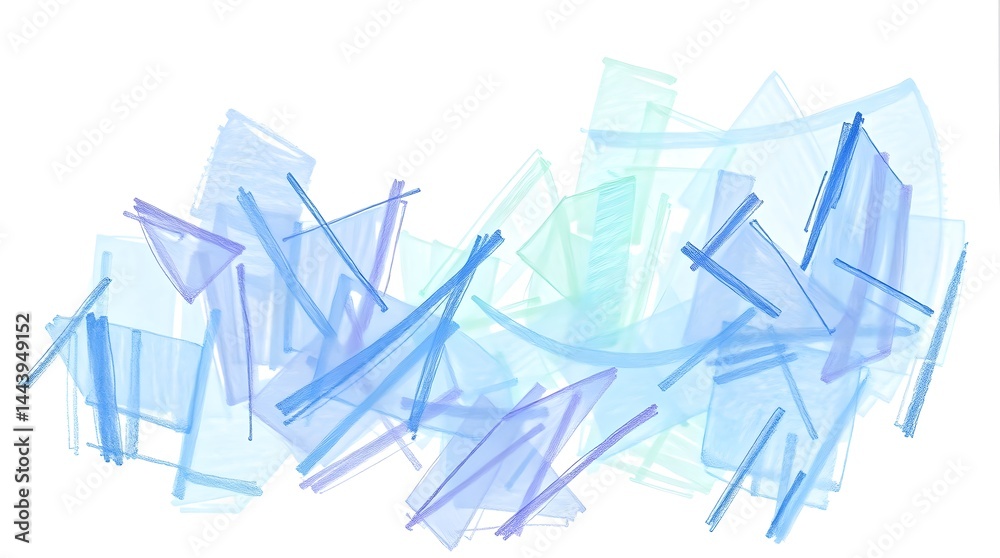 Fototapeta premium Abstract Geometric Shapes background