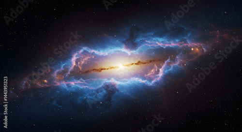 Cosmic Nebula: A Celestial Tapestry of Light and Color
