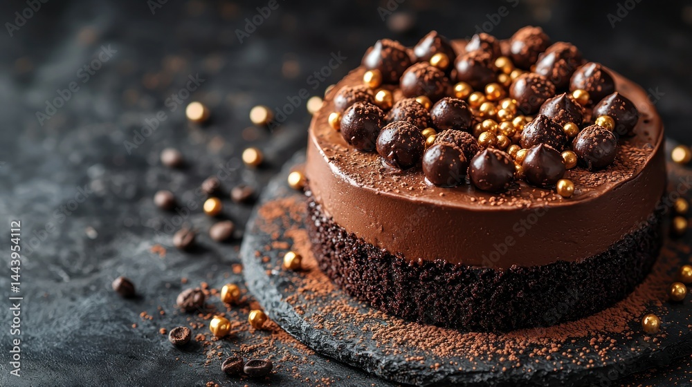 Decadent chocolate cake masterpiece
