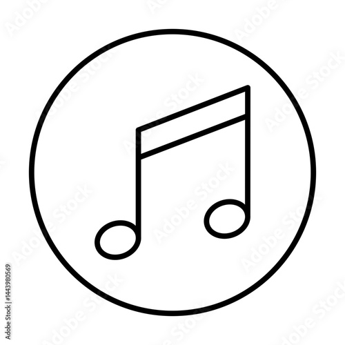 music line icon