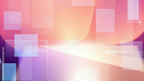 Abstract Gradient Background with Vibrant Colors and Shapes
